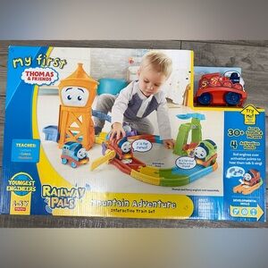 NEW Fisher Price My First Thomas & Friends Railway Pals Mountain Adventure Train